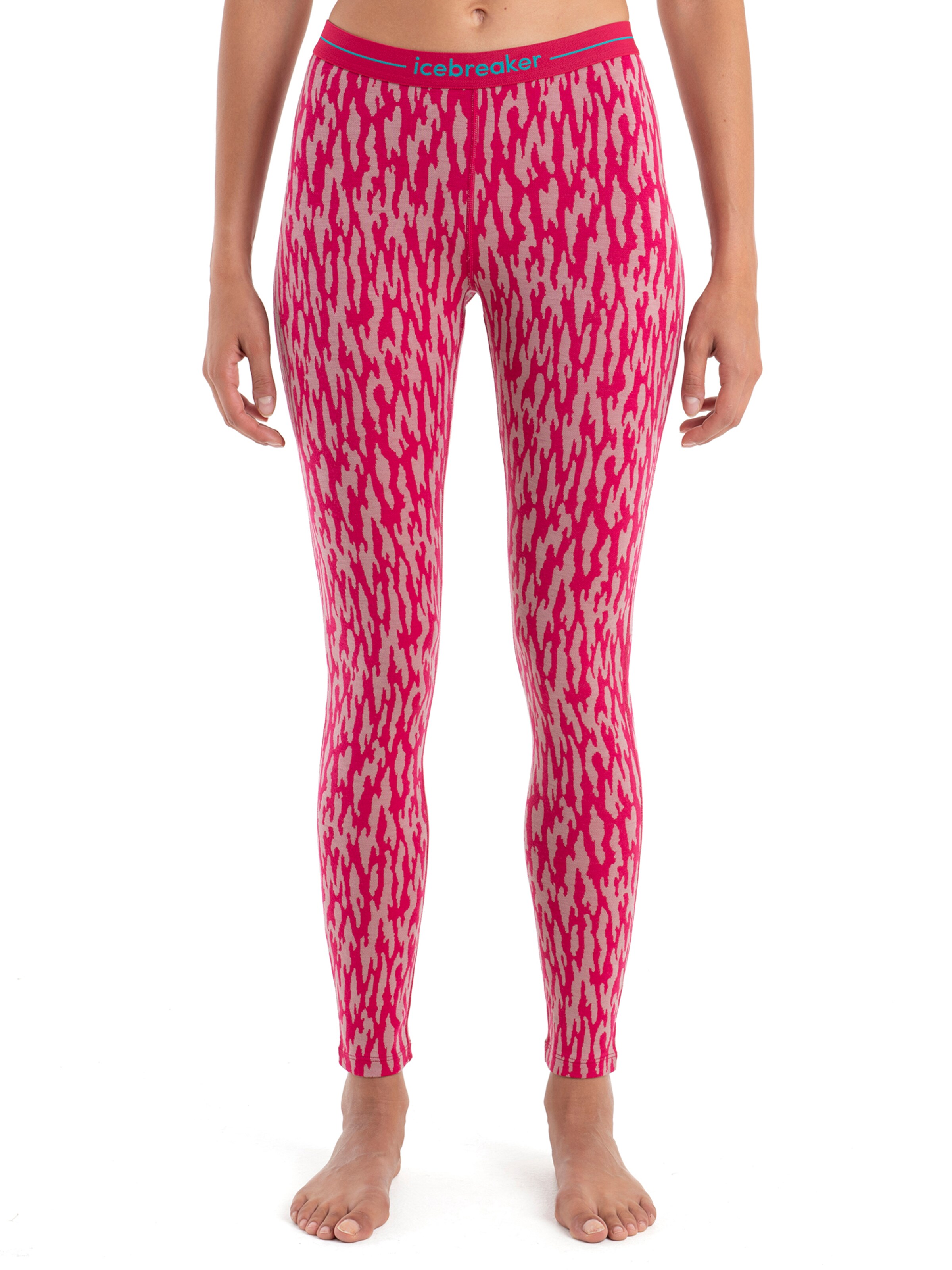 ICEBREAKERregular Sportske gaće 'Mer 260 Vertex' - roza boja: prednji dio