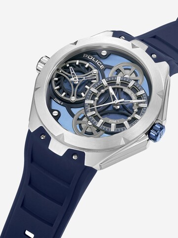 POLICE Analoog horloge ' Scepter ' in Blauw