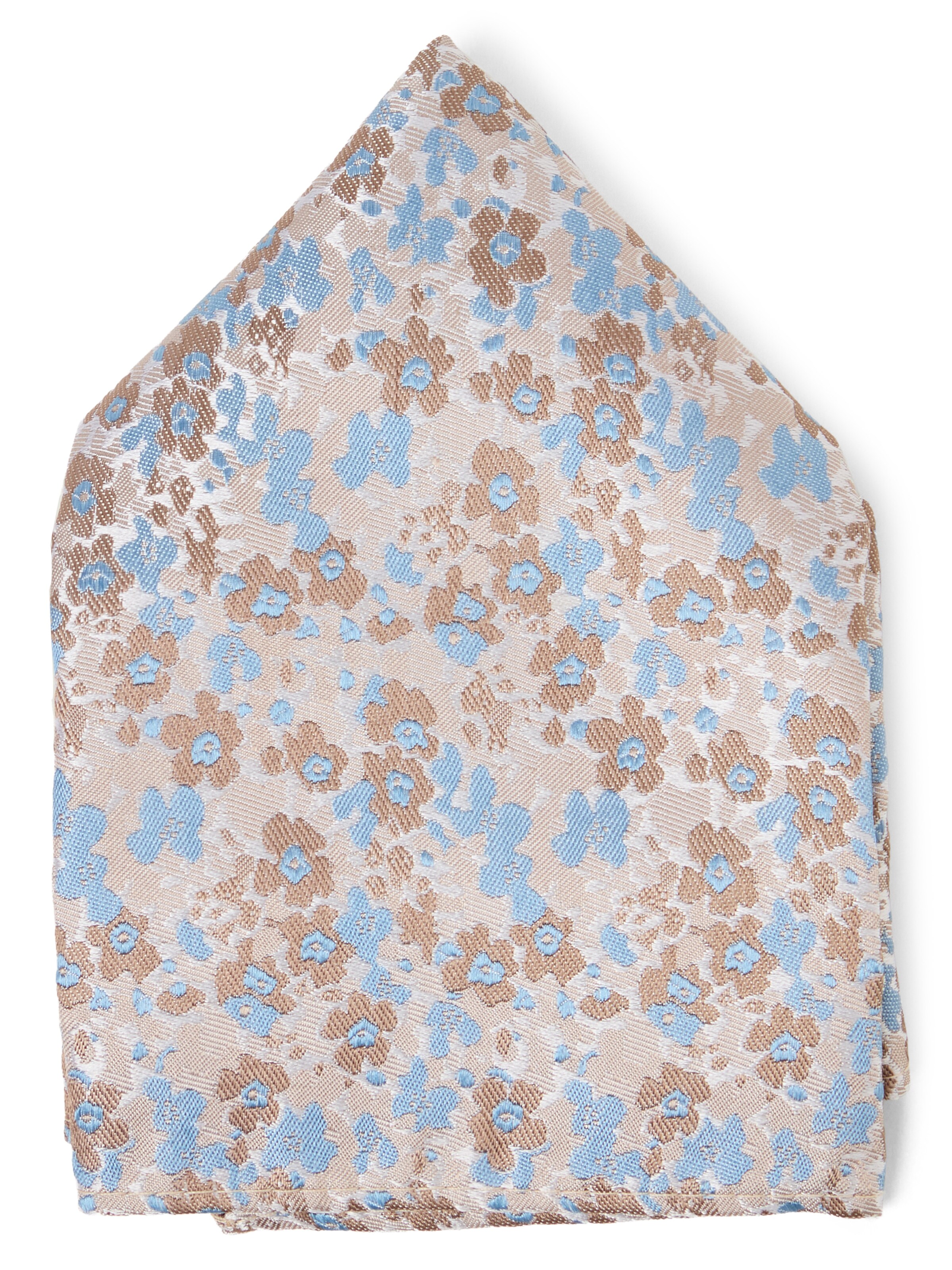 Finshley & Harding London Fliege und Einstecktuch in Beige