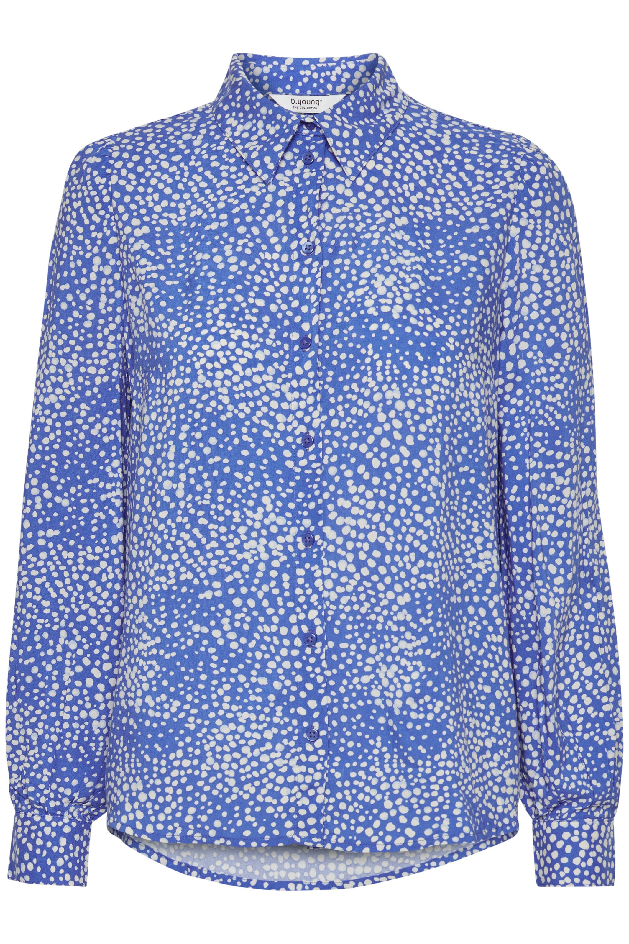 b.young Bluse 'BYJosa' in Blau: Vorderseite