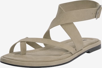 Infradito di Pull&Bear in beige: frontale