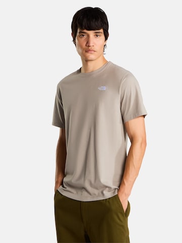 THE NORTH FACE Shirt 'Evolution Simple Dome' in Groen: voorkant