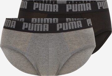 Slip di PUMA in grigio: frontale