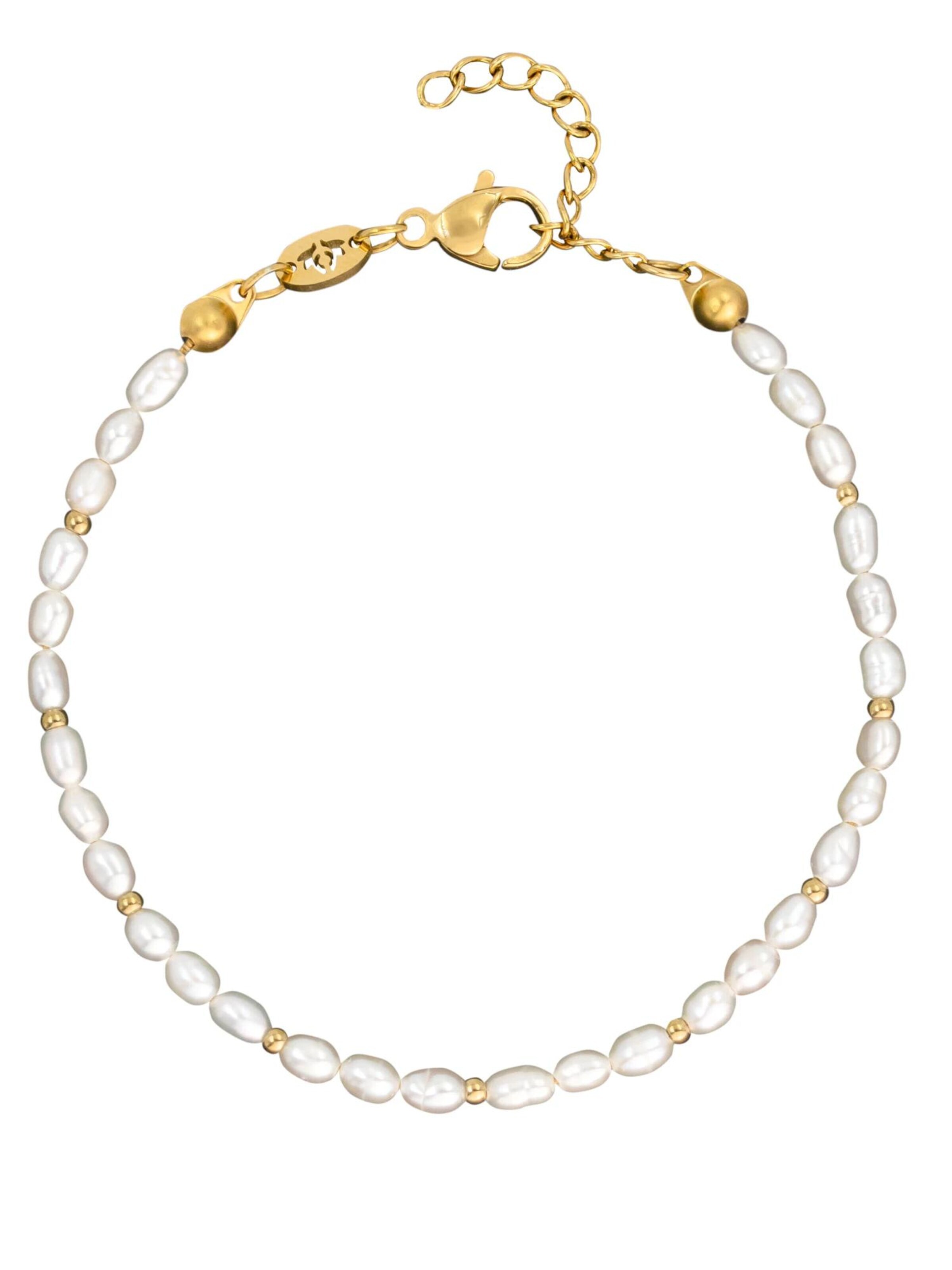 Luamaya Bracelet 'Perlita Oro Bracelet' in Gold: front