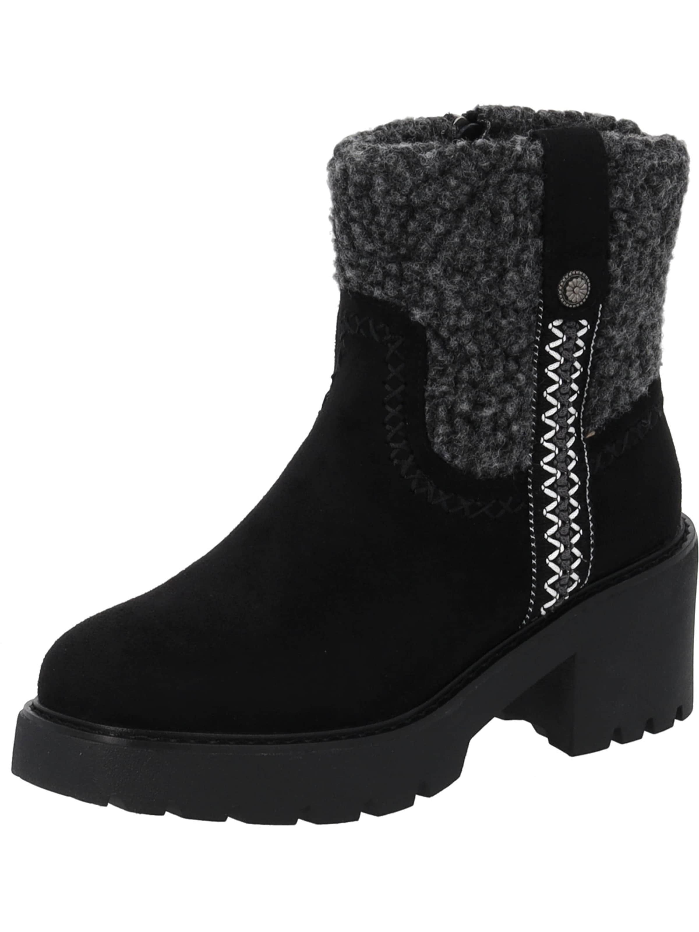 Palado by Sila Sahin Bootie 'Venrina' in Black: front