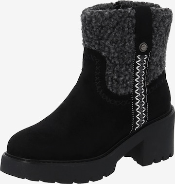 Palado by Sila Sahin Bootie 'Venrina' in Black: front