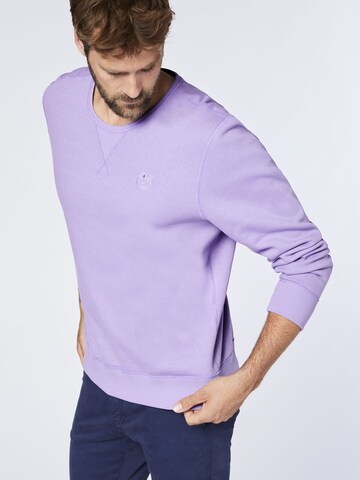 CHIEMSEE Regular Fit Sweatshirt in Lila