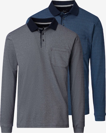 CASAMODA Shirt 'Basic' in Blau: Vorderseite