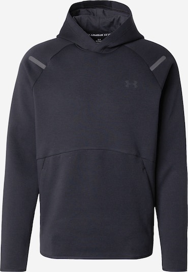 UNDER ARMOUR Urheilullinen collegepaita 'Unstoppable' värissä harmaa / musta, Tuotenäkymä