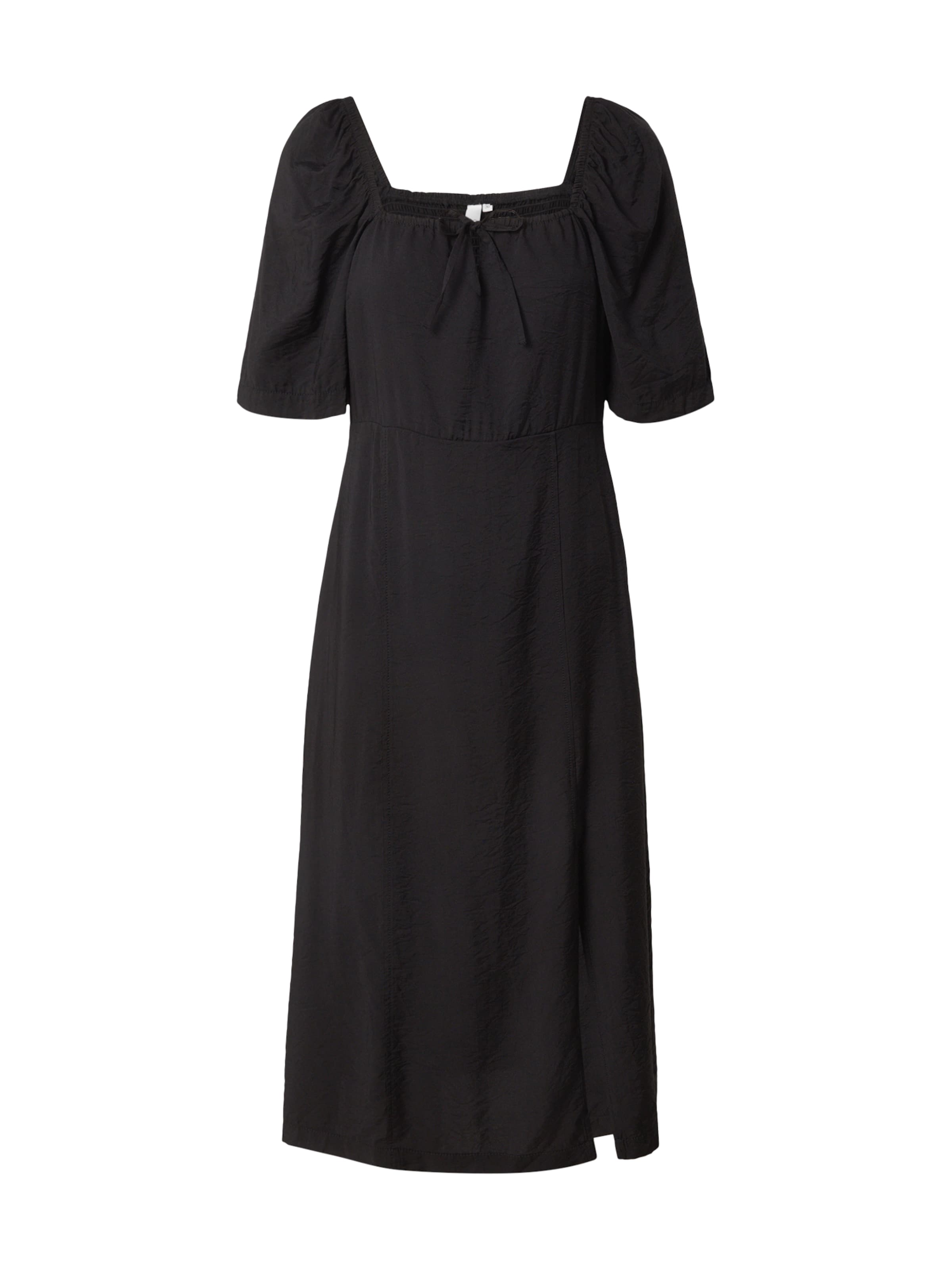 QS - Vestido en negro: frente