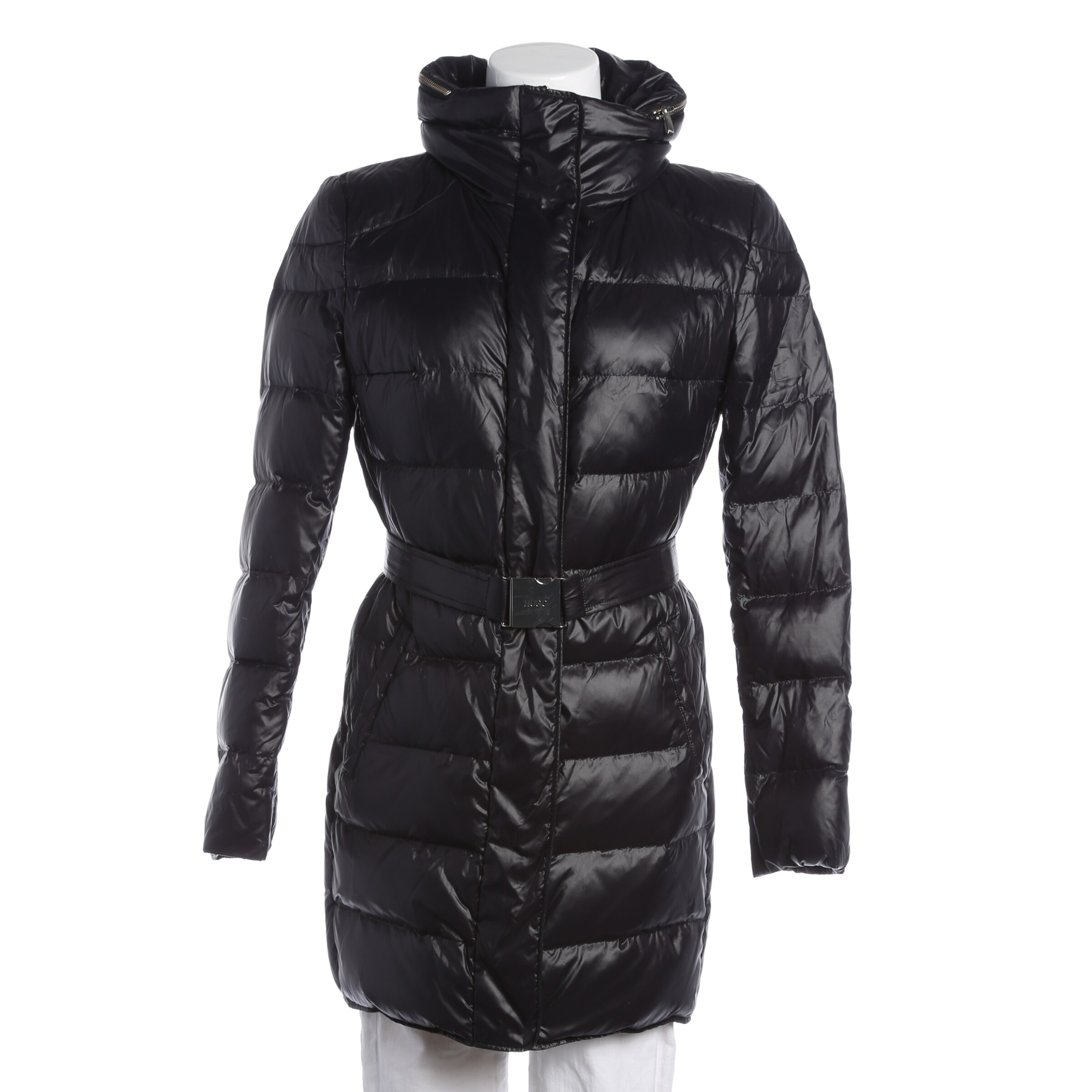 HUGO Winterjacke / Wintermantel M in Blau: Vorderseite