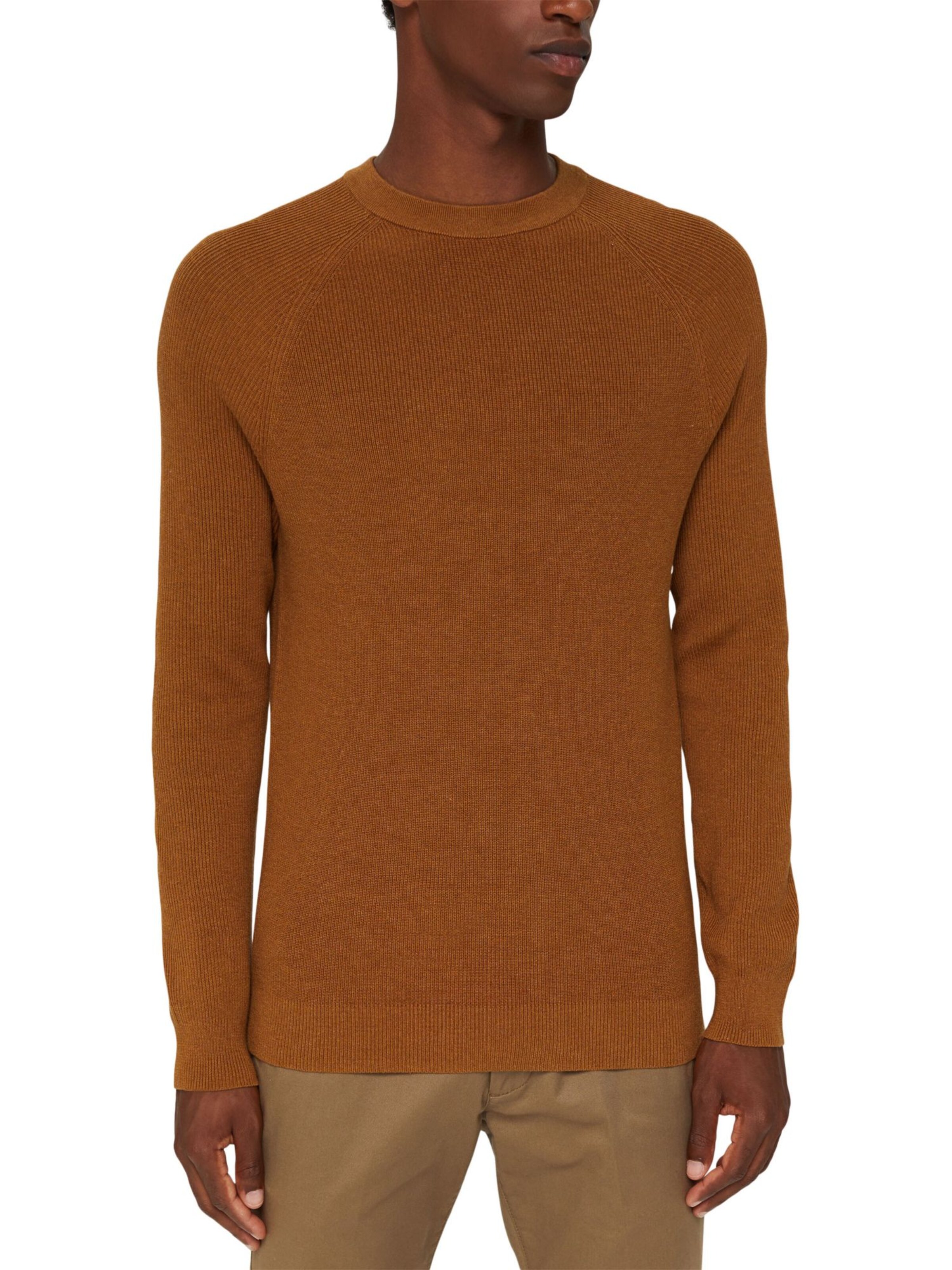 Männer Pullover & Strick ESPRIT Pullover in Braun - BY30348 Männer Pullover & Strick ESPRIT Pullover in Braun - BY30348
