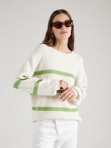 Frieda & Freddies NY Sweater in White: front
