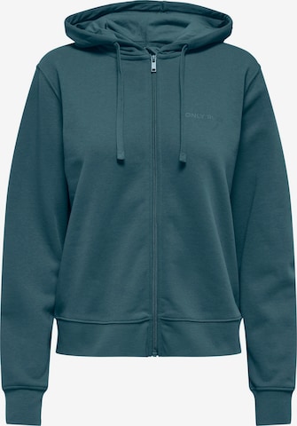 Veste de survêtement 'ONPJoni' ONLY PLAY en bleu : devant