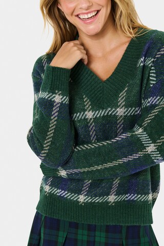 SAINT TROPEZ Pullover 'Moana' i grøn