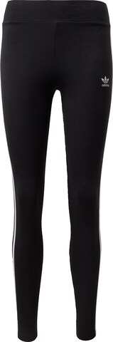ADIDAS ORIGINALS Skinny Leggingsit 'Adicolor' värissä musta