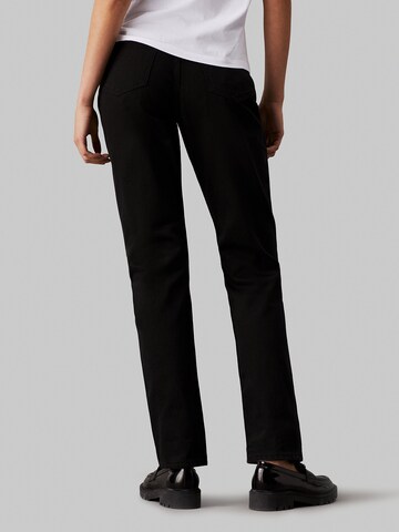 Calvin Klein Jeans Slimfit Jeans in Zwart
