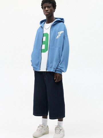 Veste de survêtement Pull&Bear en bleu