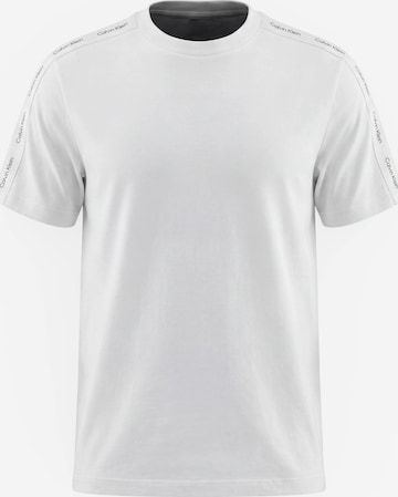 Calvin Klein Jeans Тениска в бяло: отпред