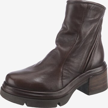 A.S.98 Ankle Boots 'Easy' in Brown: front