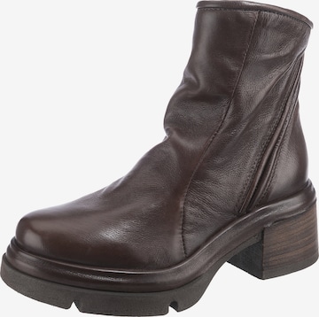 Bottines 'Easy' A.S.98 en marron : devant