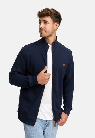 INDICODE JEANS Sweatvest 'Guadalupe' in Blauw