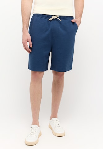 MUSTANG Regular Pants in Blue: front