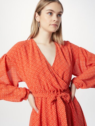 Colourful Rebel Dress 'Embla' in Orange