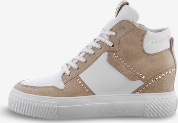 Kennel & Schmenger High-Top Sneakers ' CHAMP ' in Brown: front