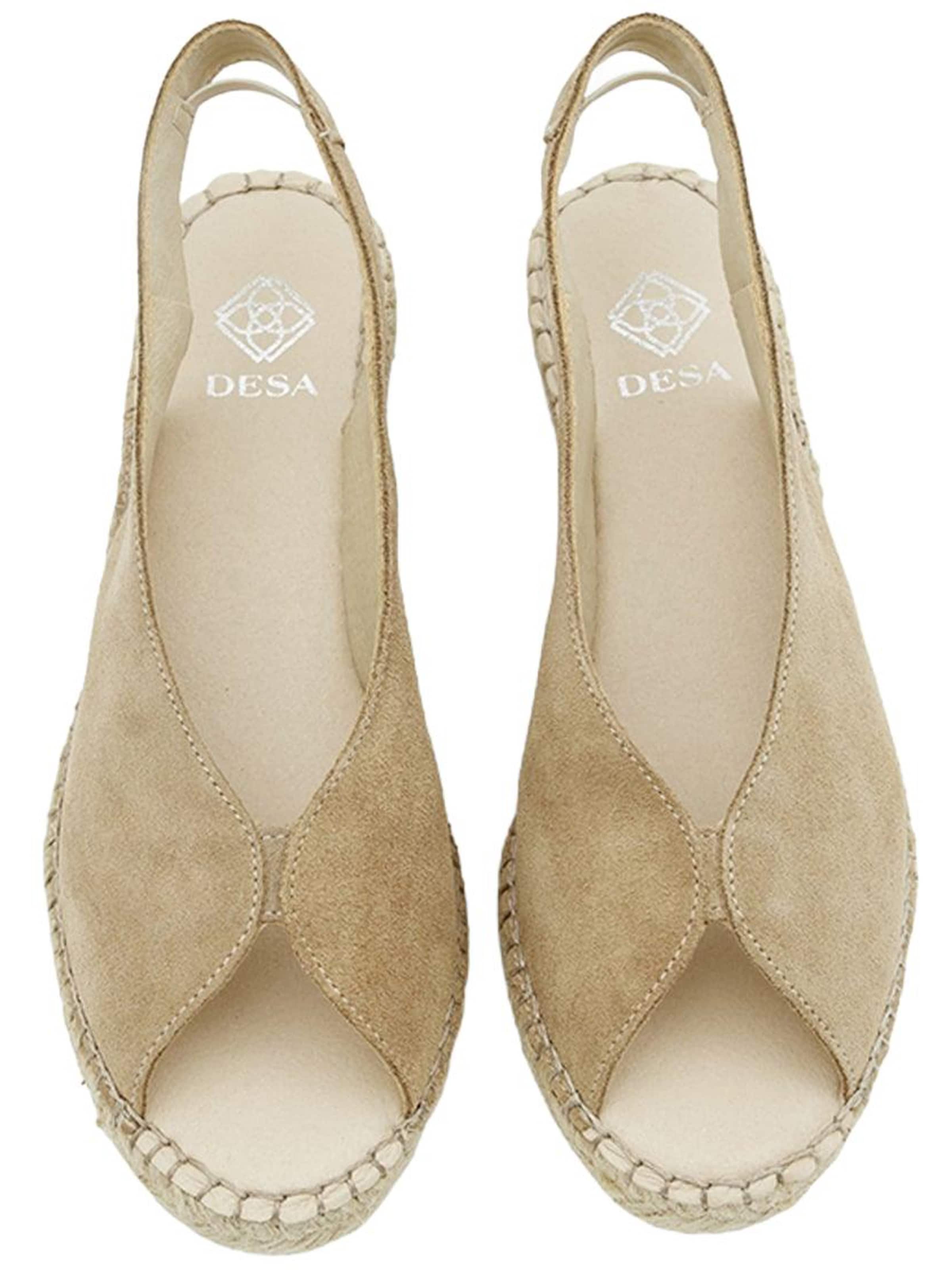 Sandales 'Sandalen' Desa en beige