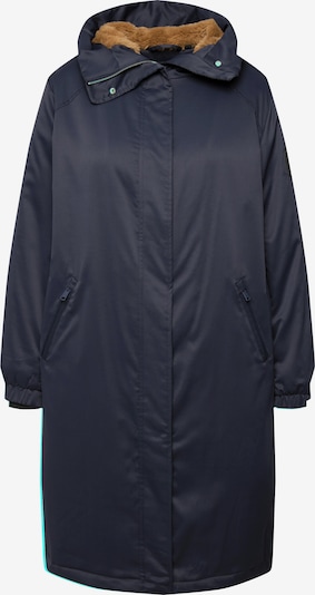 Ulla Popken Wintermantel in braun / anthrazit / dunkelgrau, Produktansicht