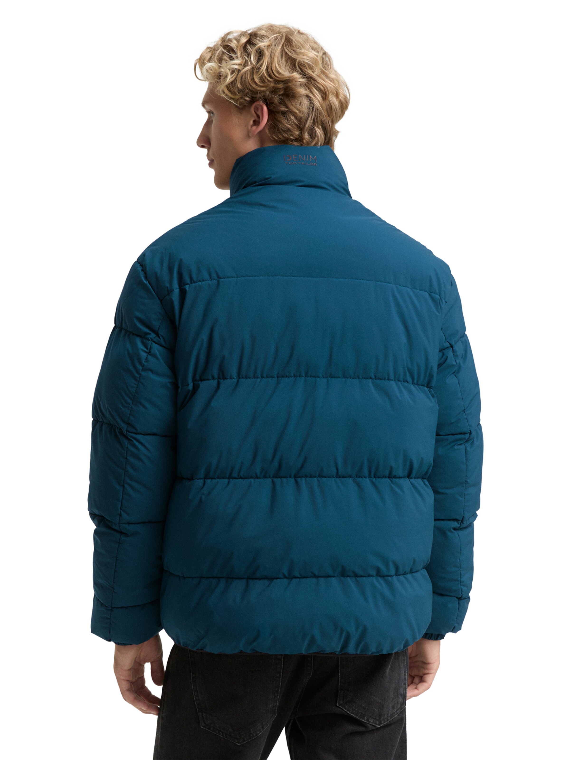 TOM TAILOR DENIM Winter jacket in Green