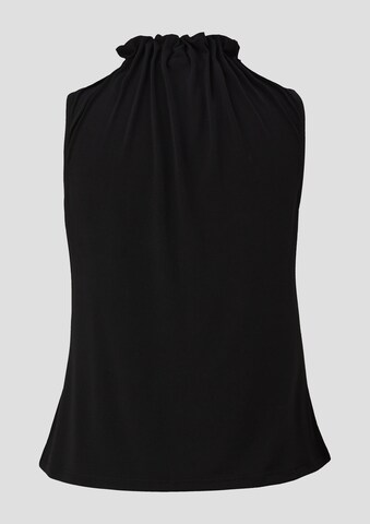 s.Oliver BLACK LABELBluza - crna boja: stražnji dio