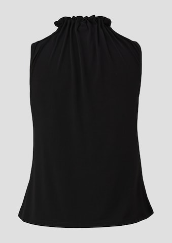 s.Oliver BLACK LABEL Bluse in Schwarz: zadná strana