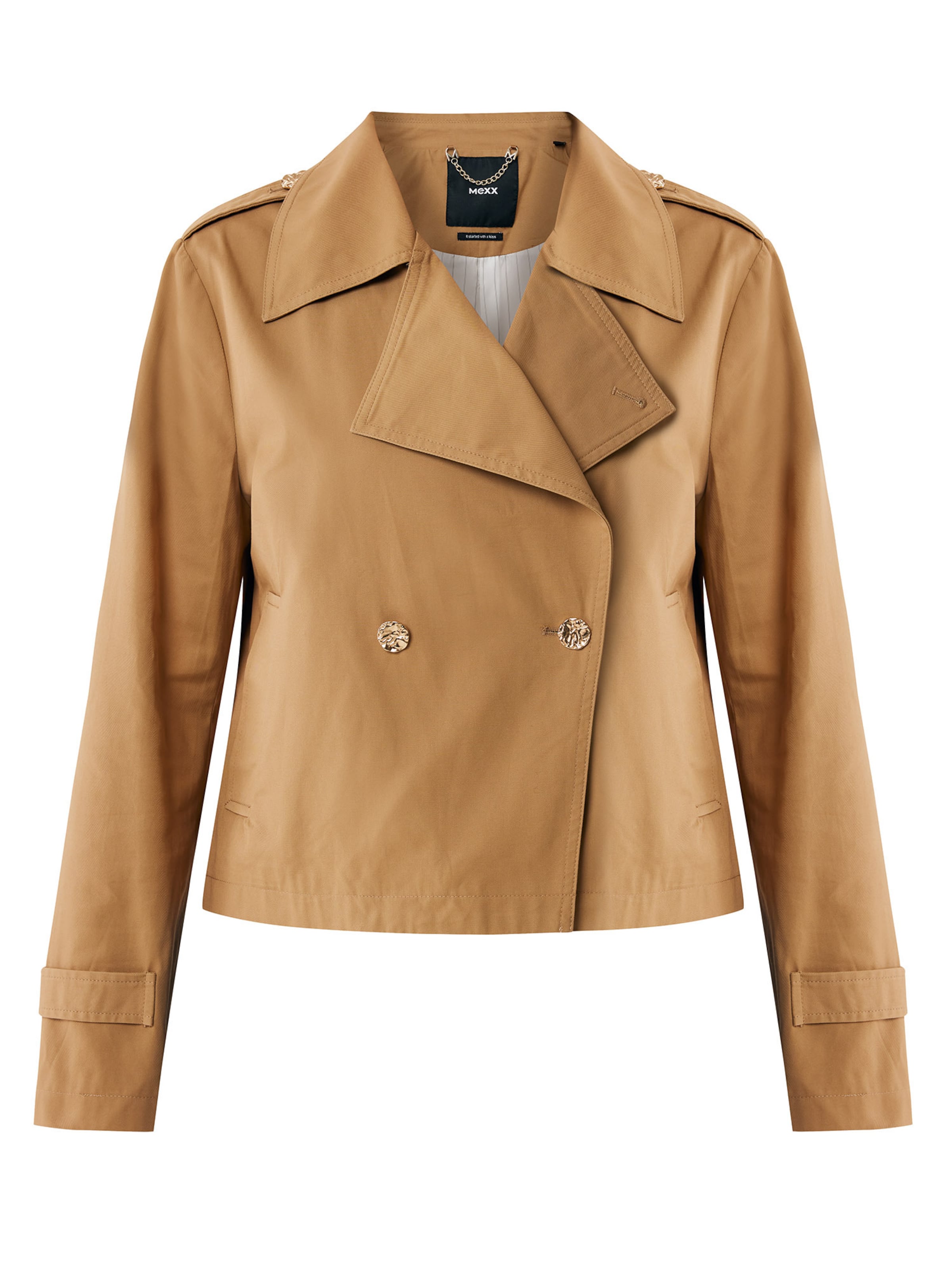 MEXX Kevad-sügisjope, värv pruun: eest vaates