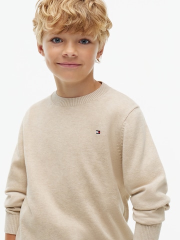 TOMMY HILFIGER Pullover 'Essential' in Beige