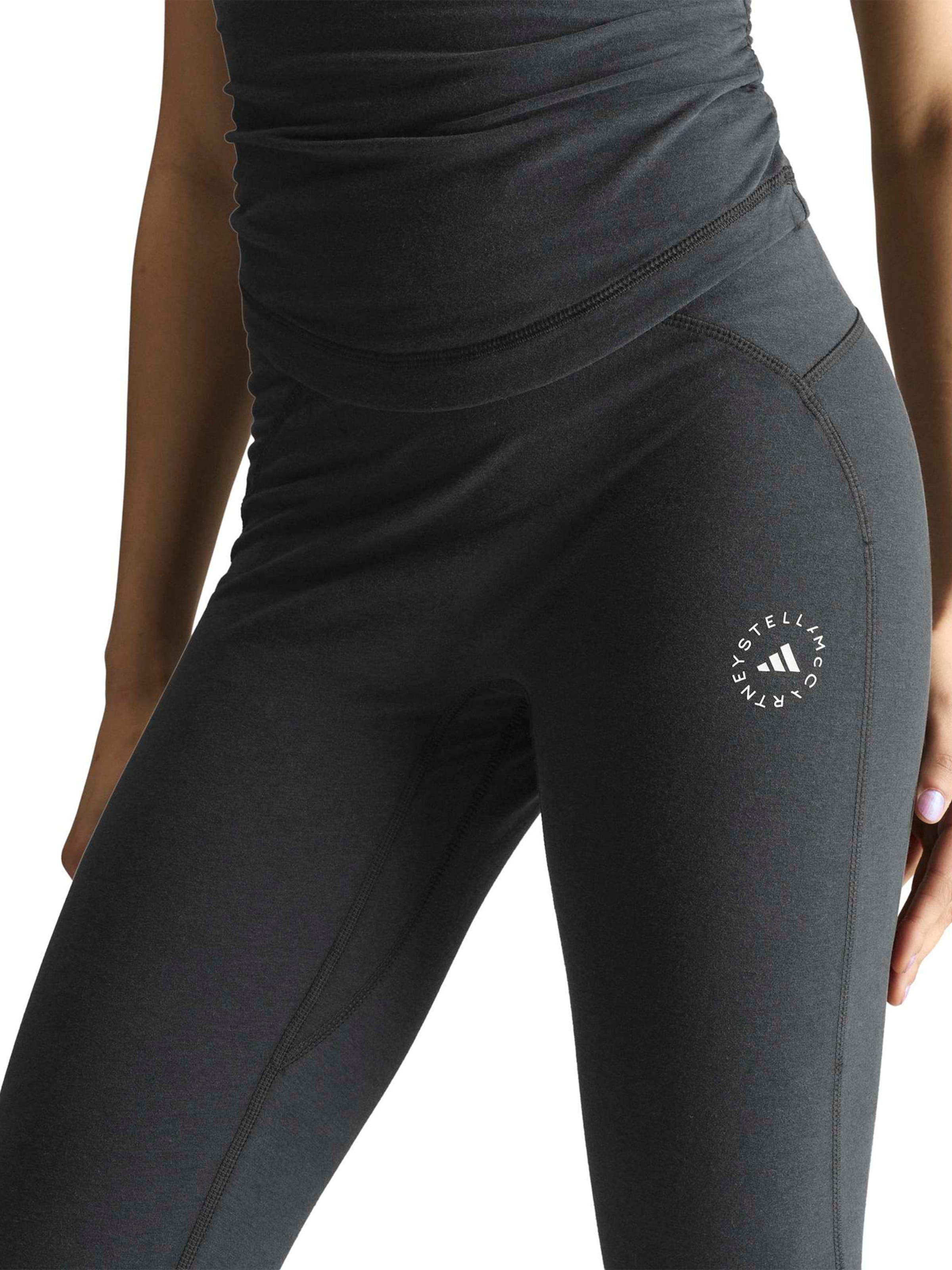 Skinny Pantaloni sportivi di ADIDAS BY STELLA MCCARTNEY in nero
