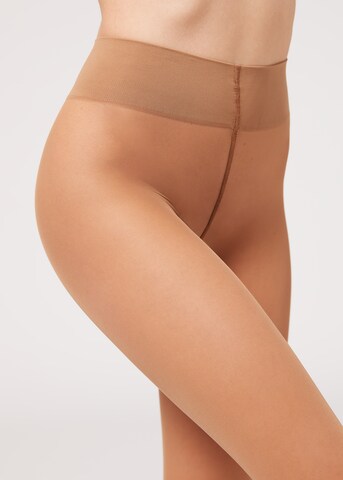 CALZEDONIA Tights in Beige