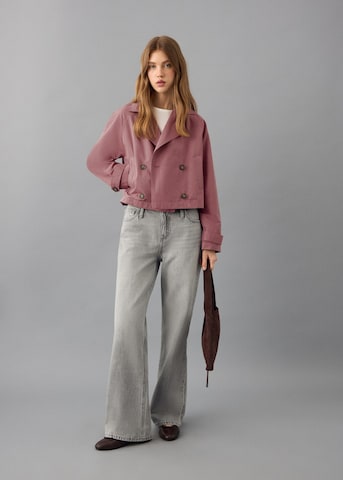 MANGO TEEN Between-Season Jacket 'Rosa' in Pink