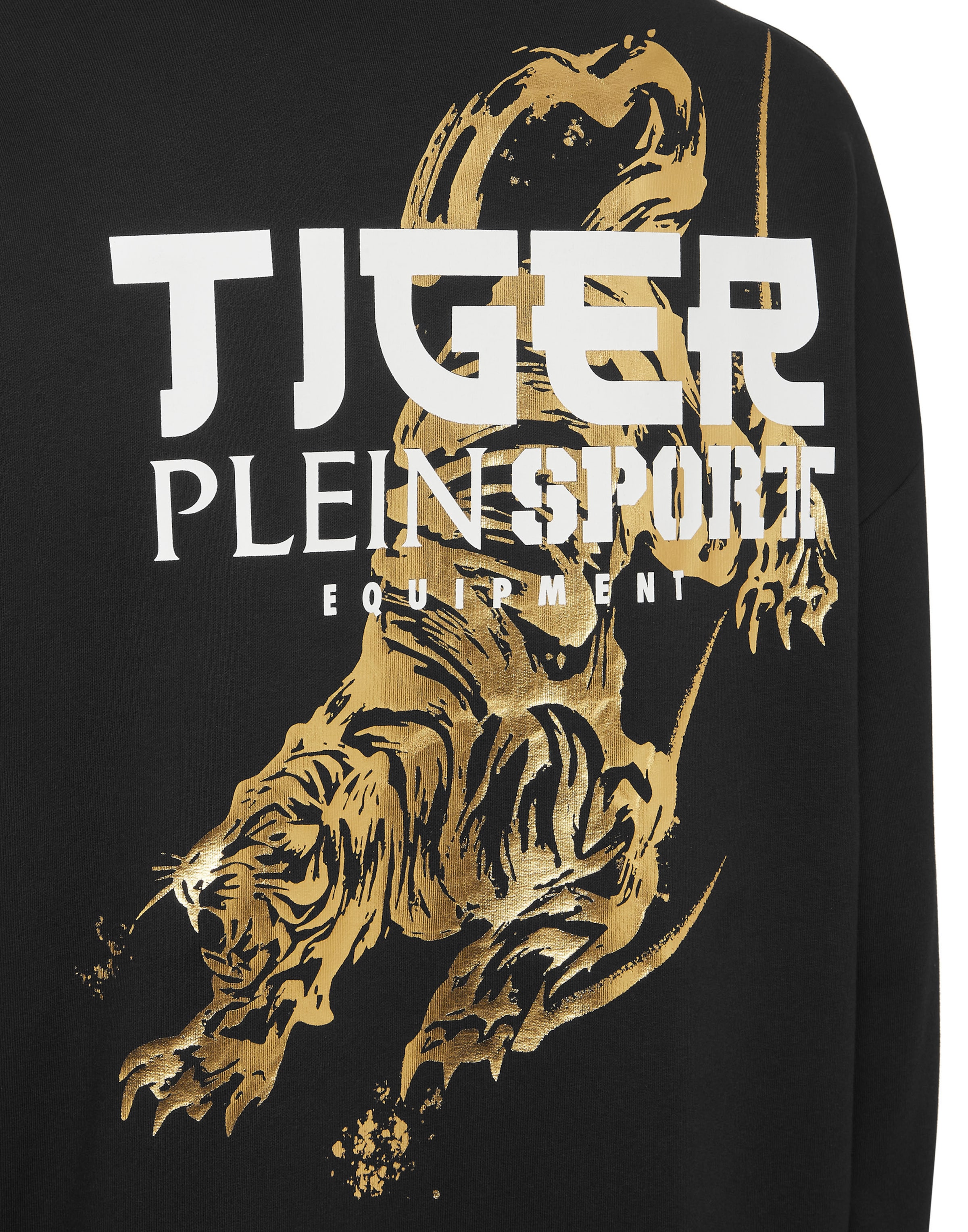 Plein Sport - Sweatshirt 'Tiger Tokyo' em preto