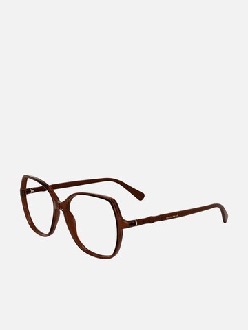 Occhiali da sole 'Longchamp LO2769 Transparent brick 55/15/145 WOMAN Eyewear Frame' di Longchamp in arancione