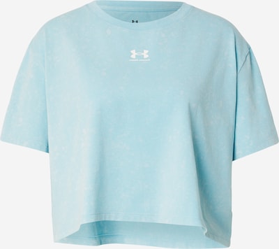 Sportiniai marškinėliai 'Rival' iš UNDER ARMOUR, spalva – dangaus žydra / balta, Prekių apžvalga