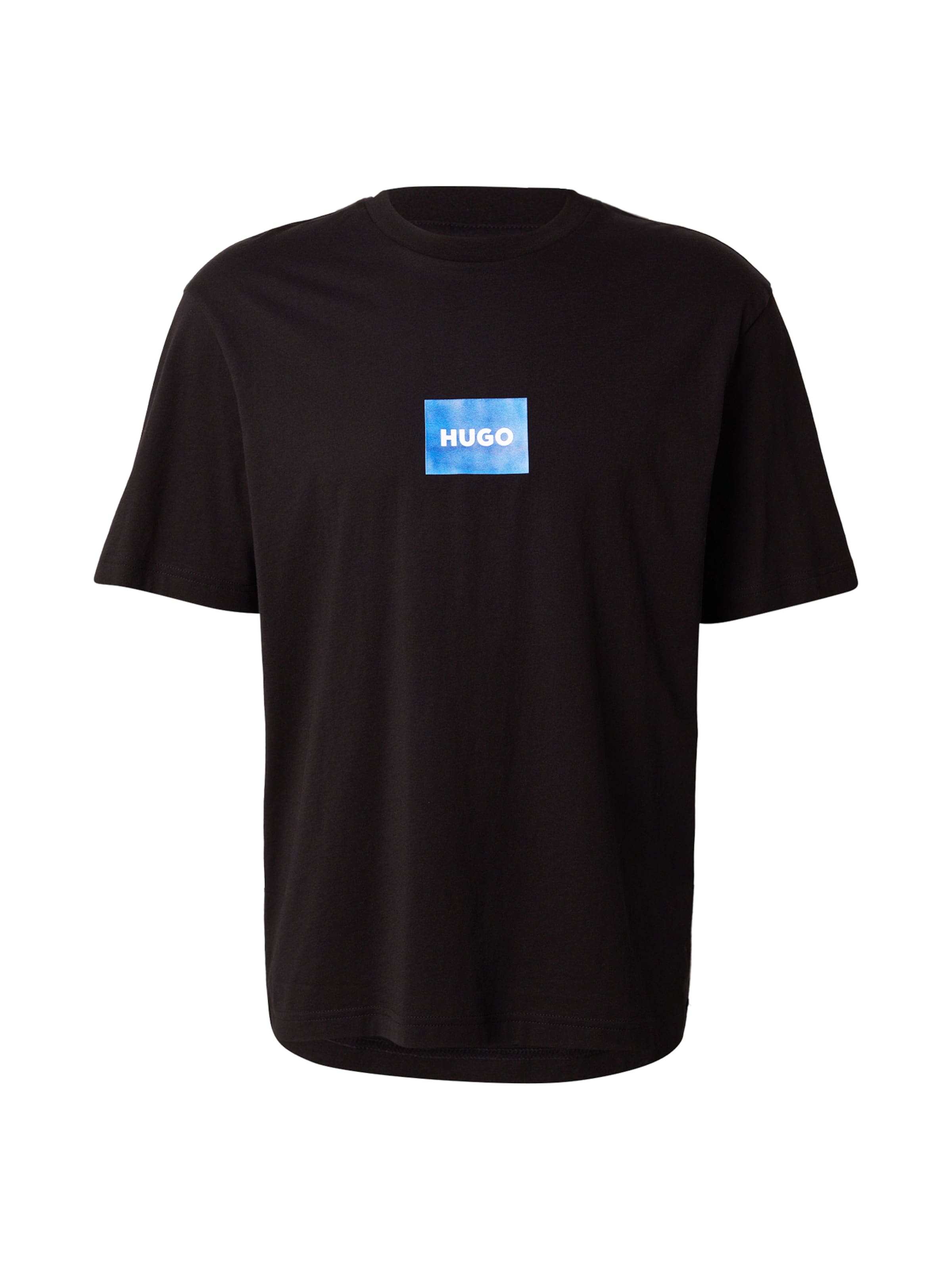 HUGO Särk 'Nayonix' sinine / must / valge, Tootevaade