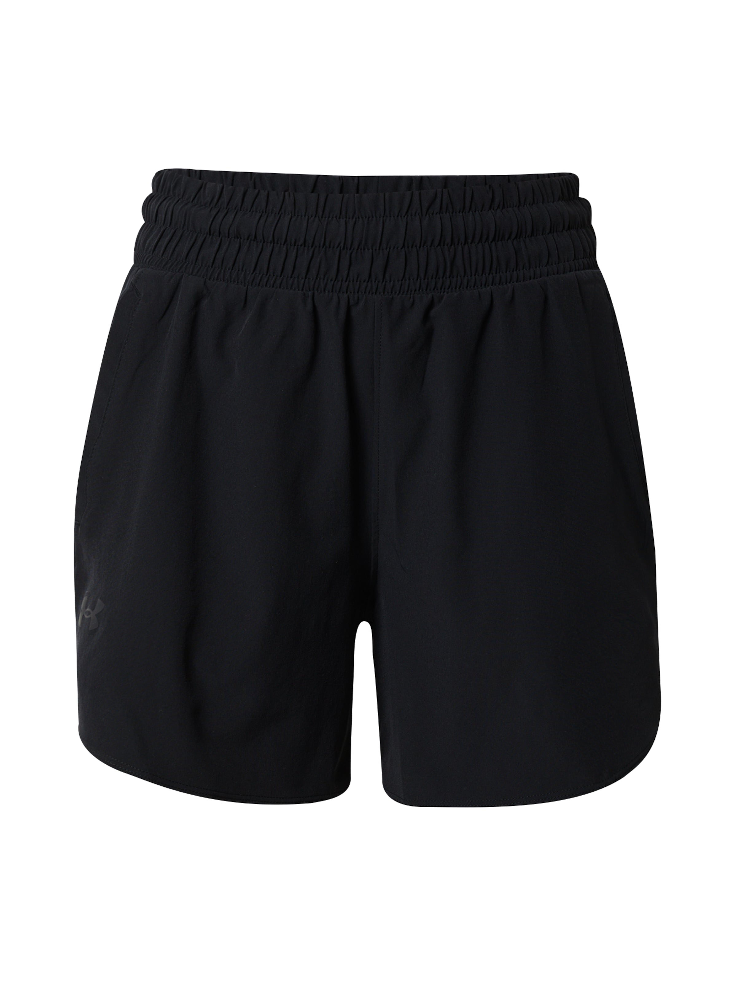 UNDER ARMOUR Regular Sportbroek in Zwart: voorkant