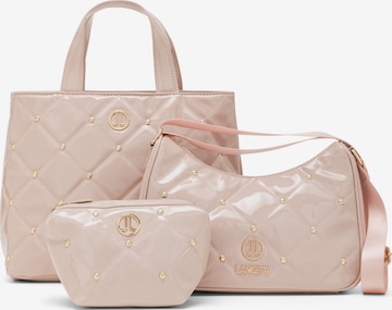 Lancetti Handtas 'Dames' in Roze: voorkant