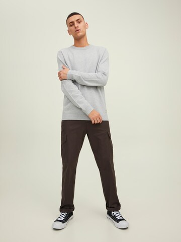 JACK & JONES Pullover 'Otto' in Grau