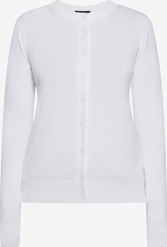 Cardigan usha BLACK LABEL en blanc : devant