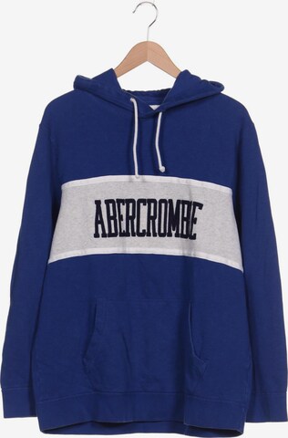 Abercrombie & Fitch Sweatshirt & Zip-Up Hoodie in XXL in Blue: front