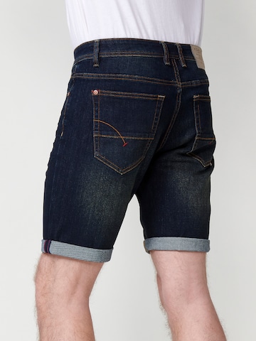 Coupe slim Jean KOROSHI en bleu