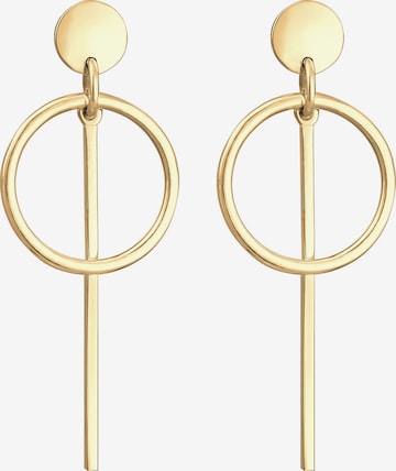 Boucles d'oreilles 'Geo' ELLI en or